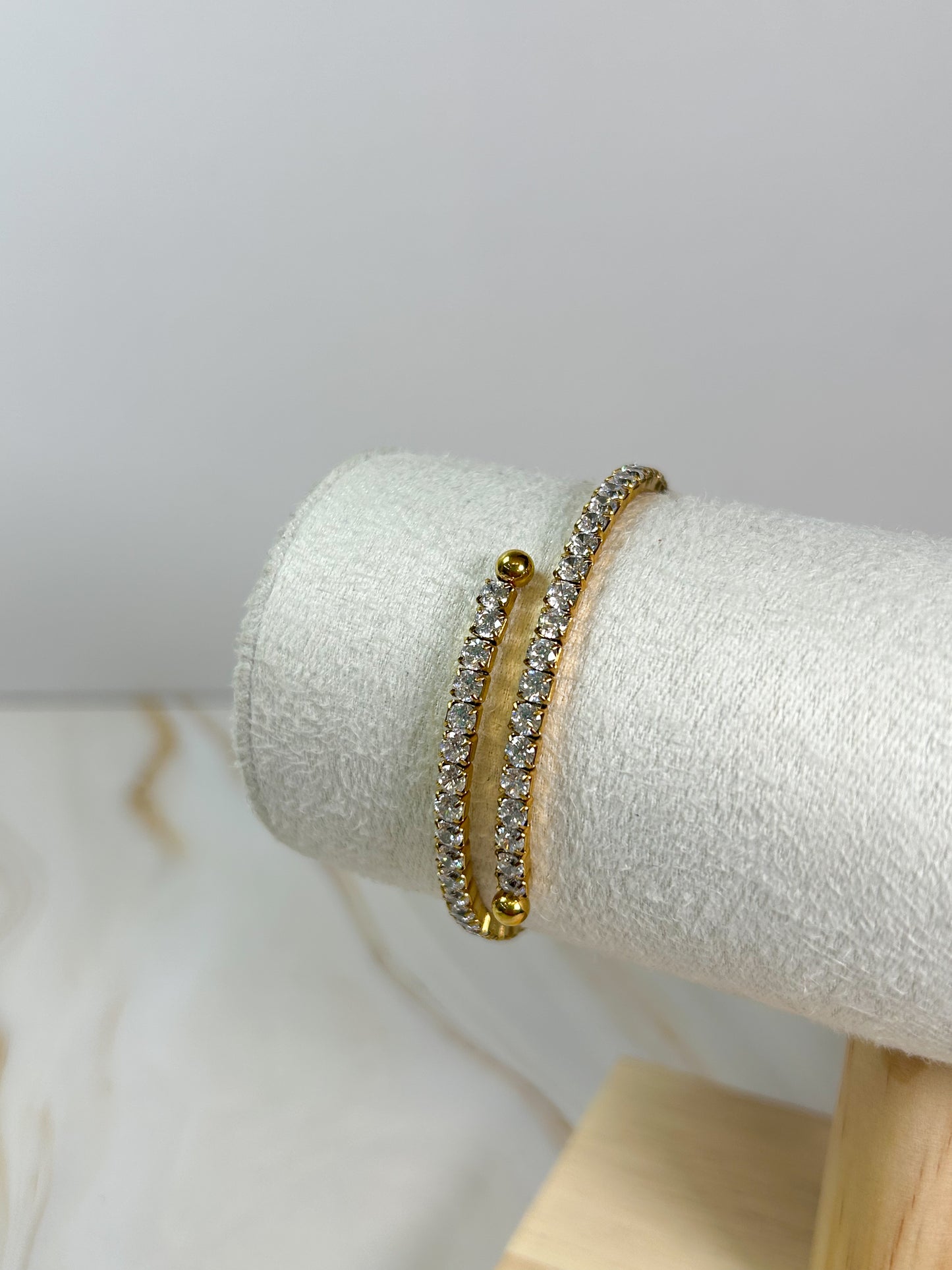 Pulsera tifany dorada