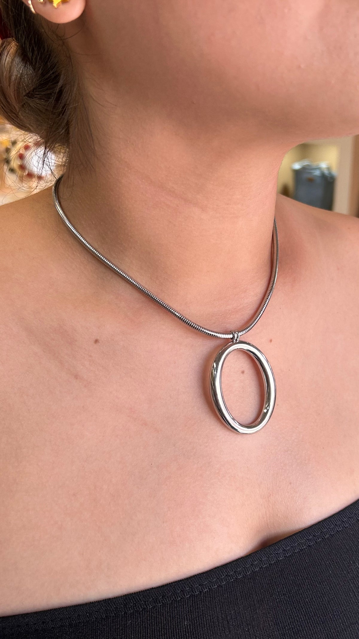 Collar Olivia Plata