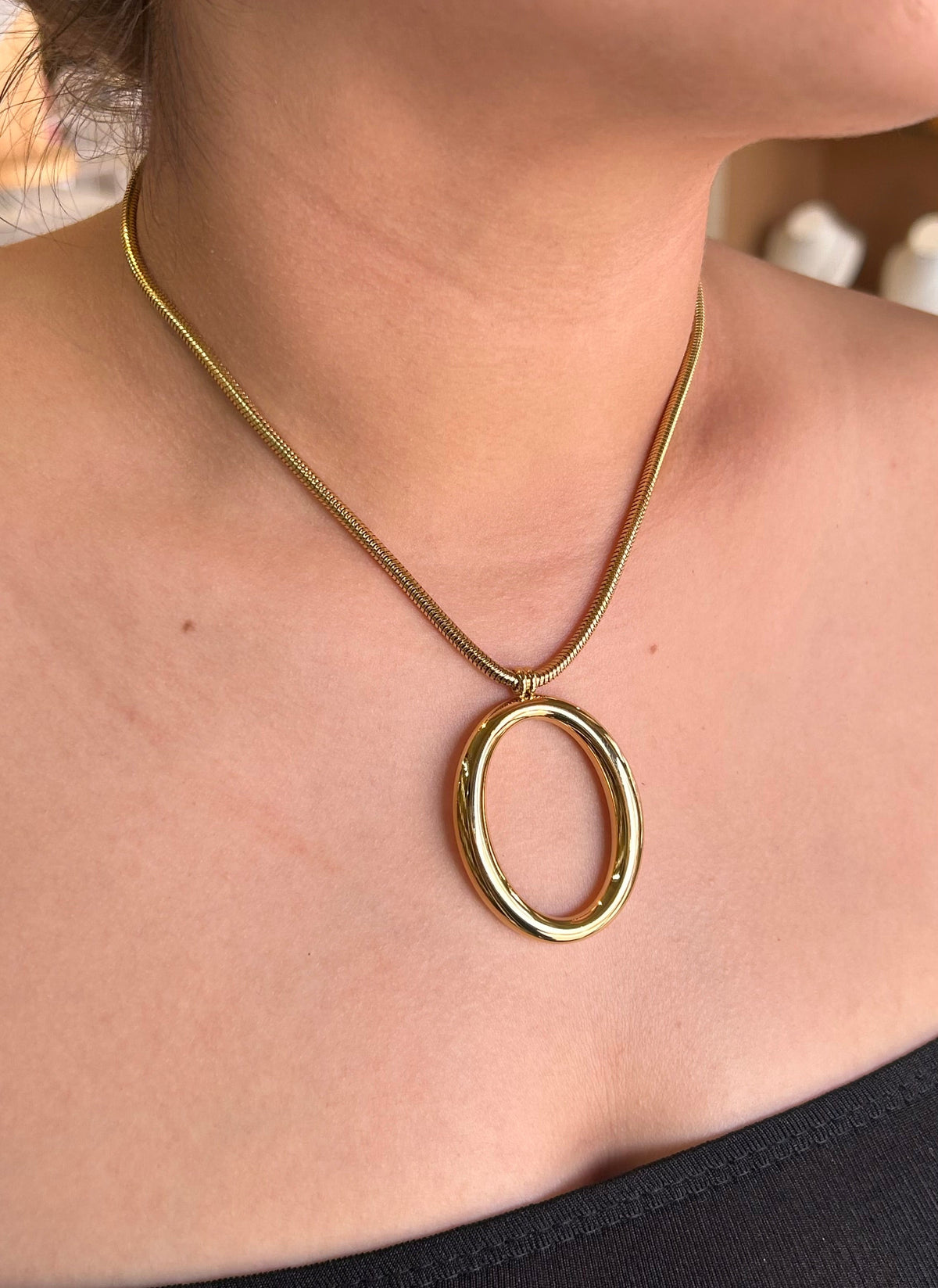 Collar Olivia Dorado