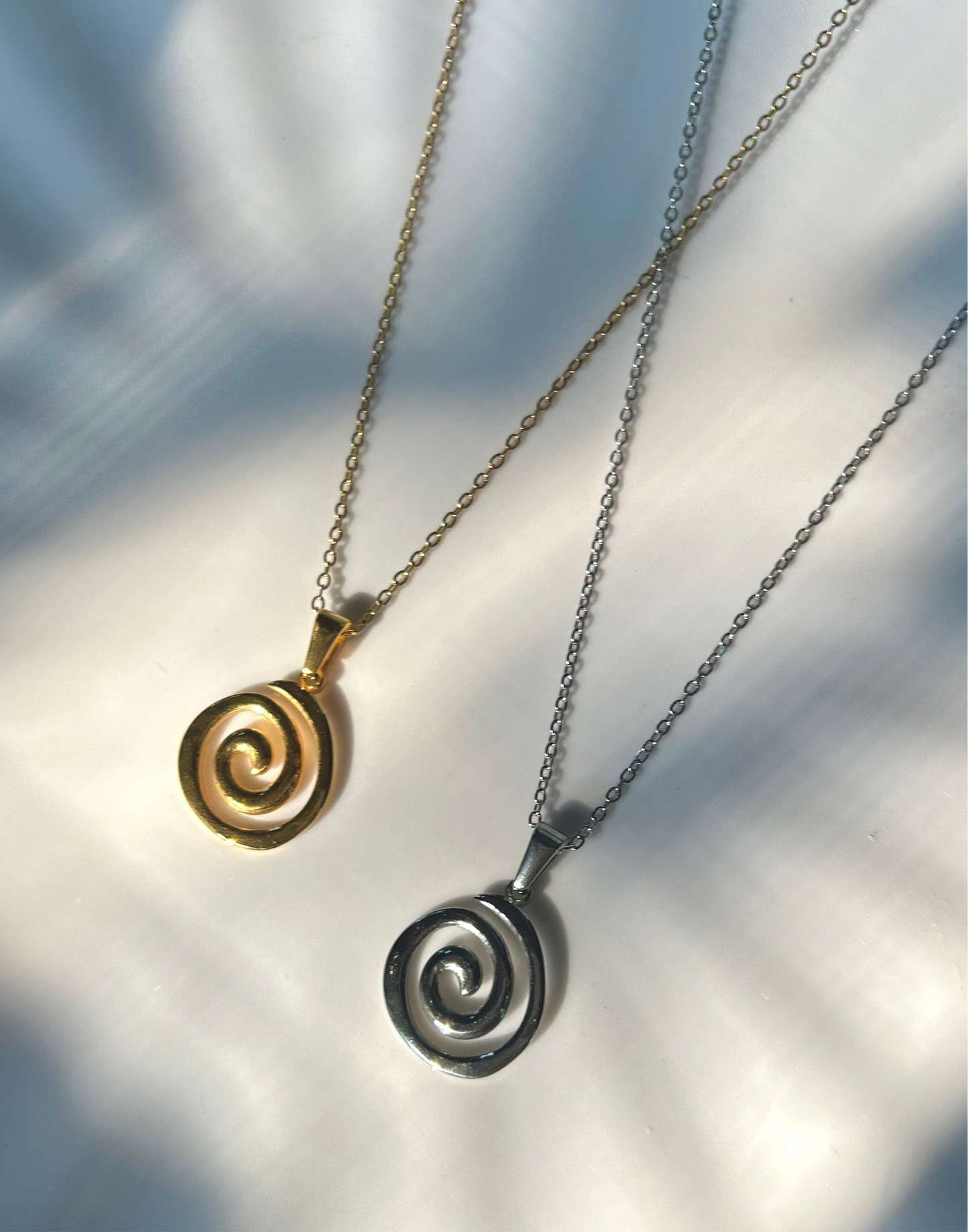 Collar Espiral Plata