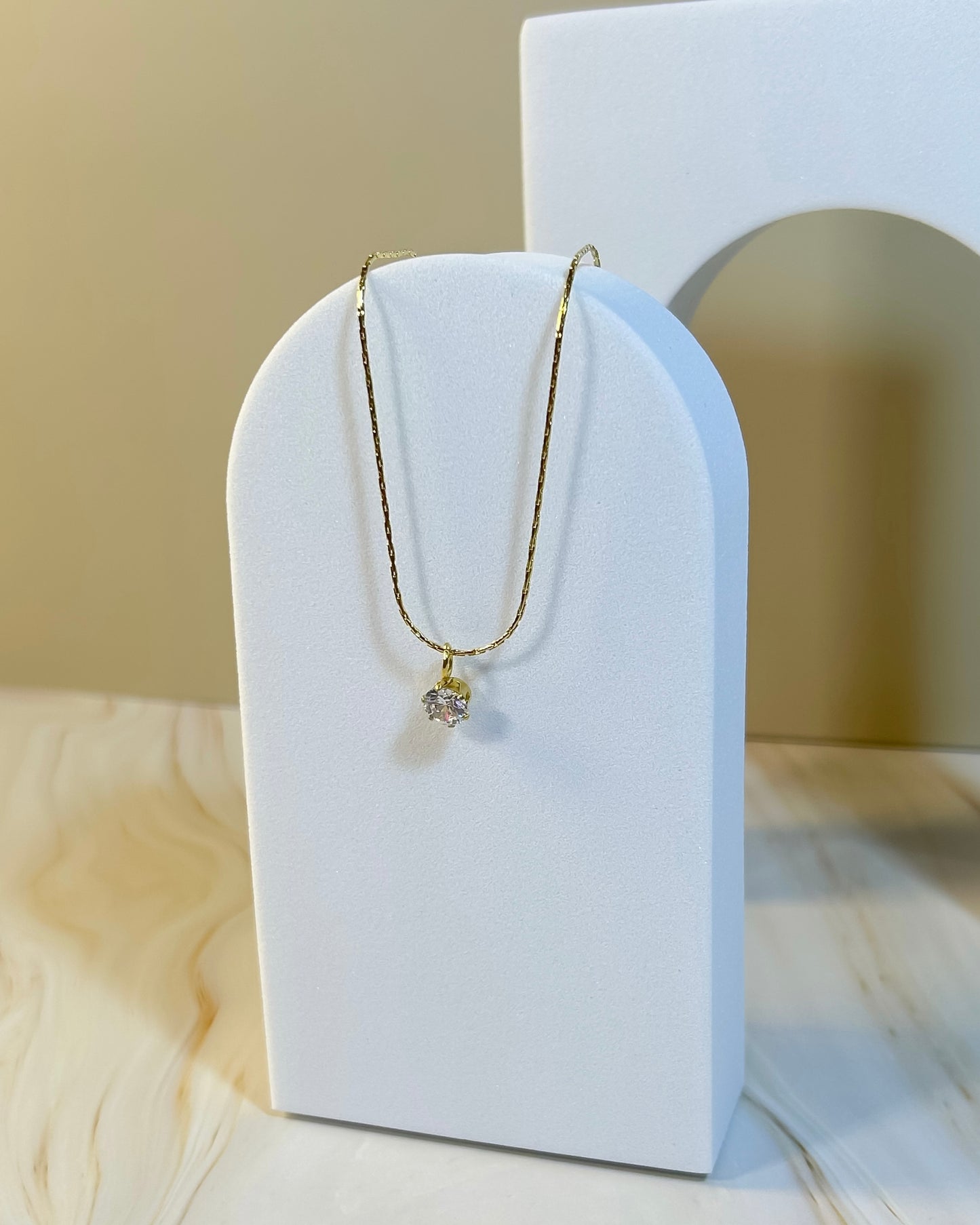 Collar Diamond Gold