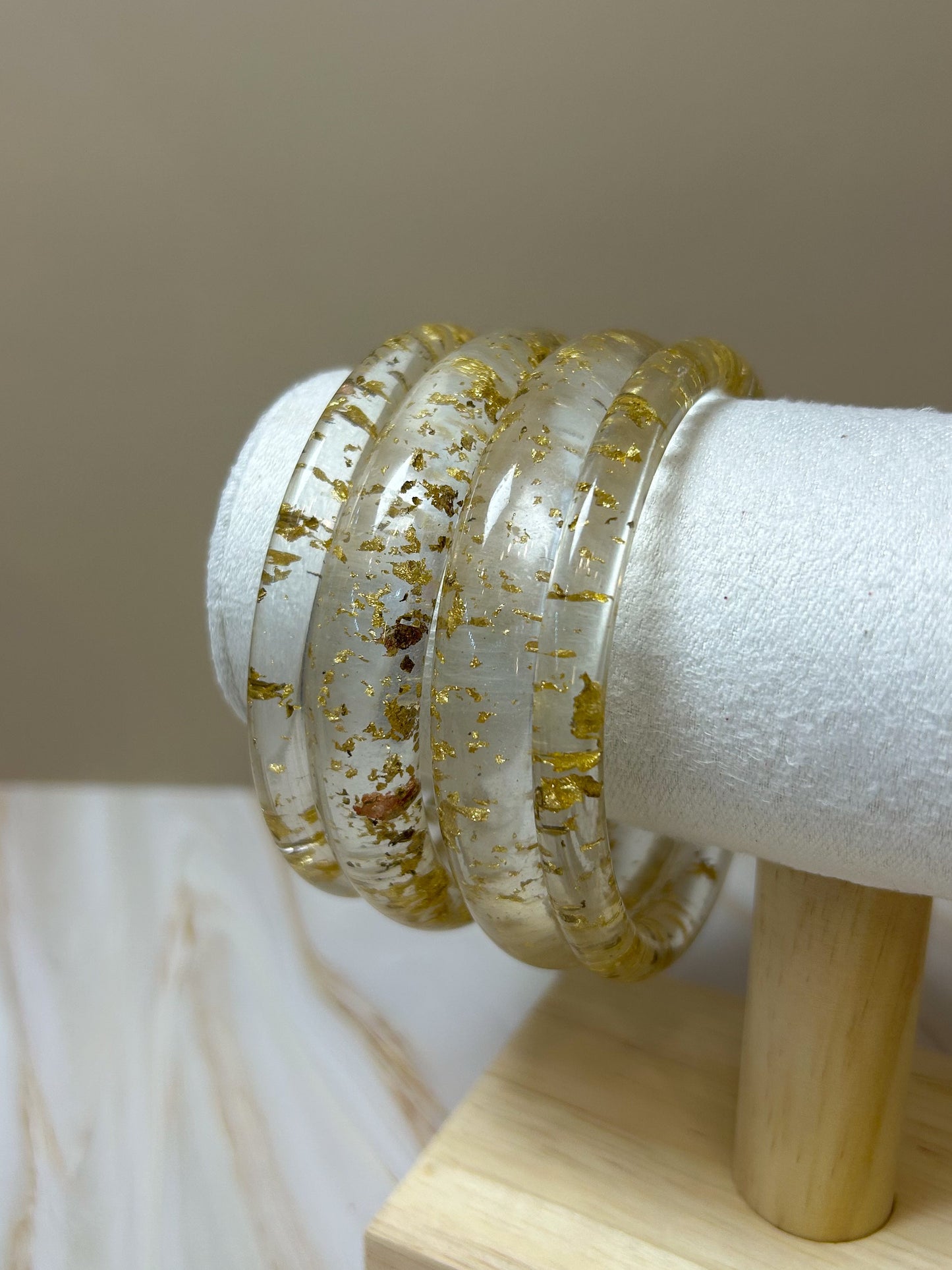 Pulsera Golden acrylica