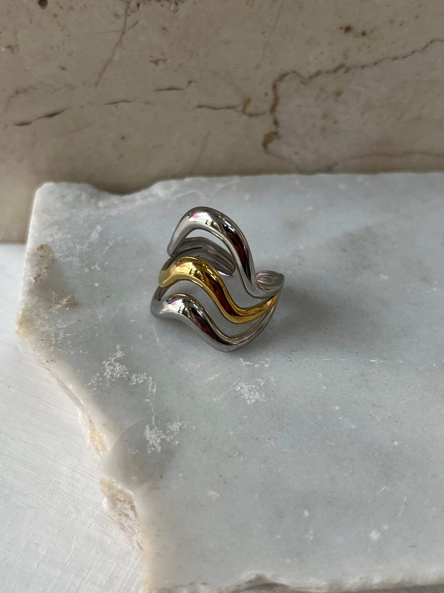 Anillo Glad Bicolor