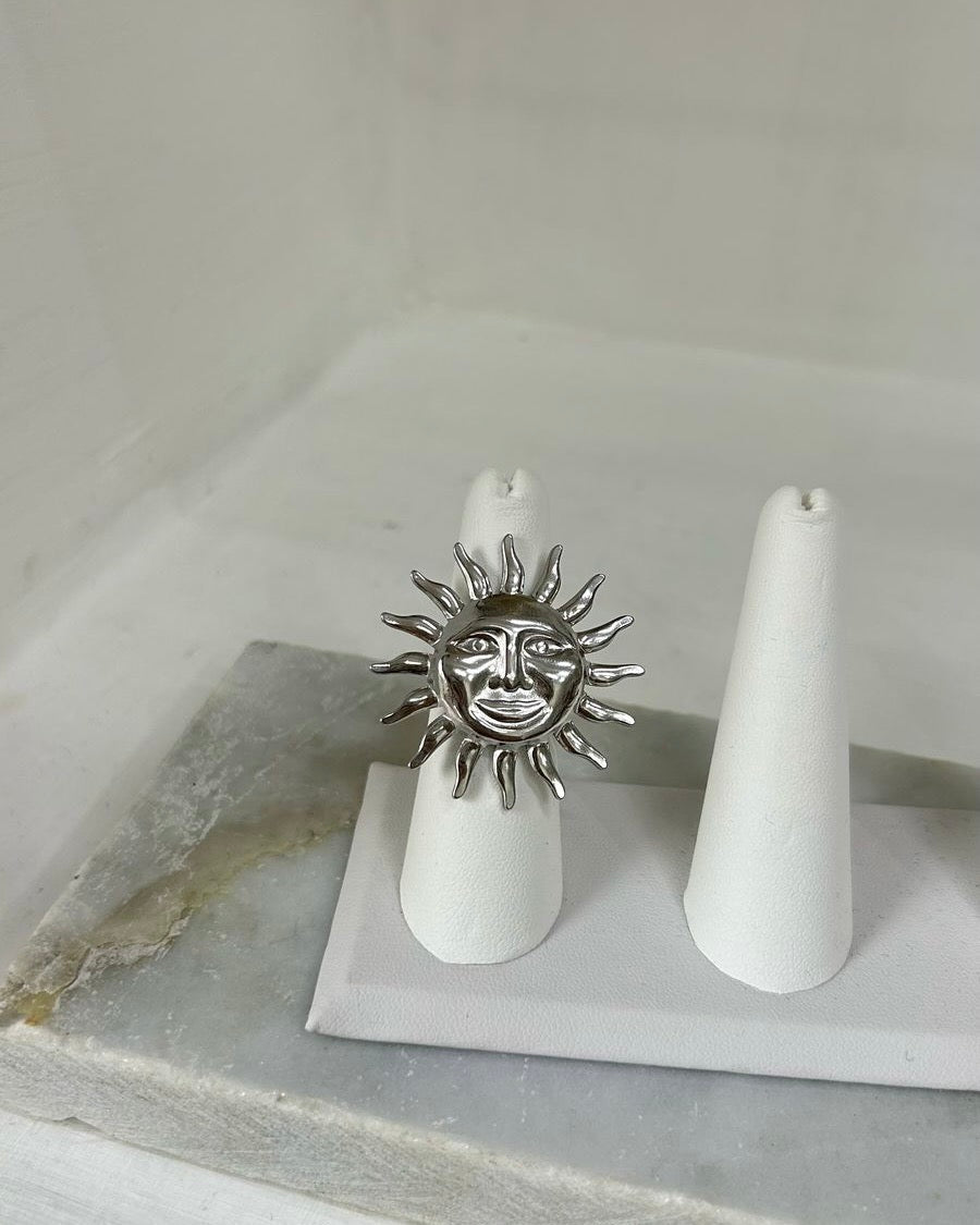 Anillo Sol Plata