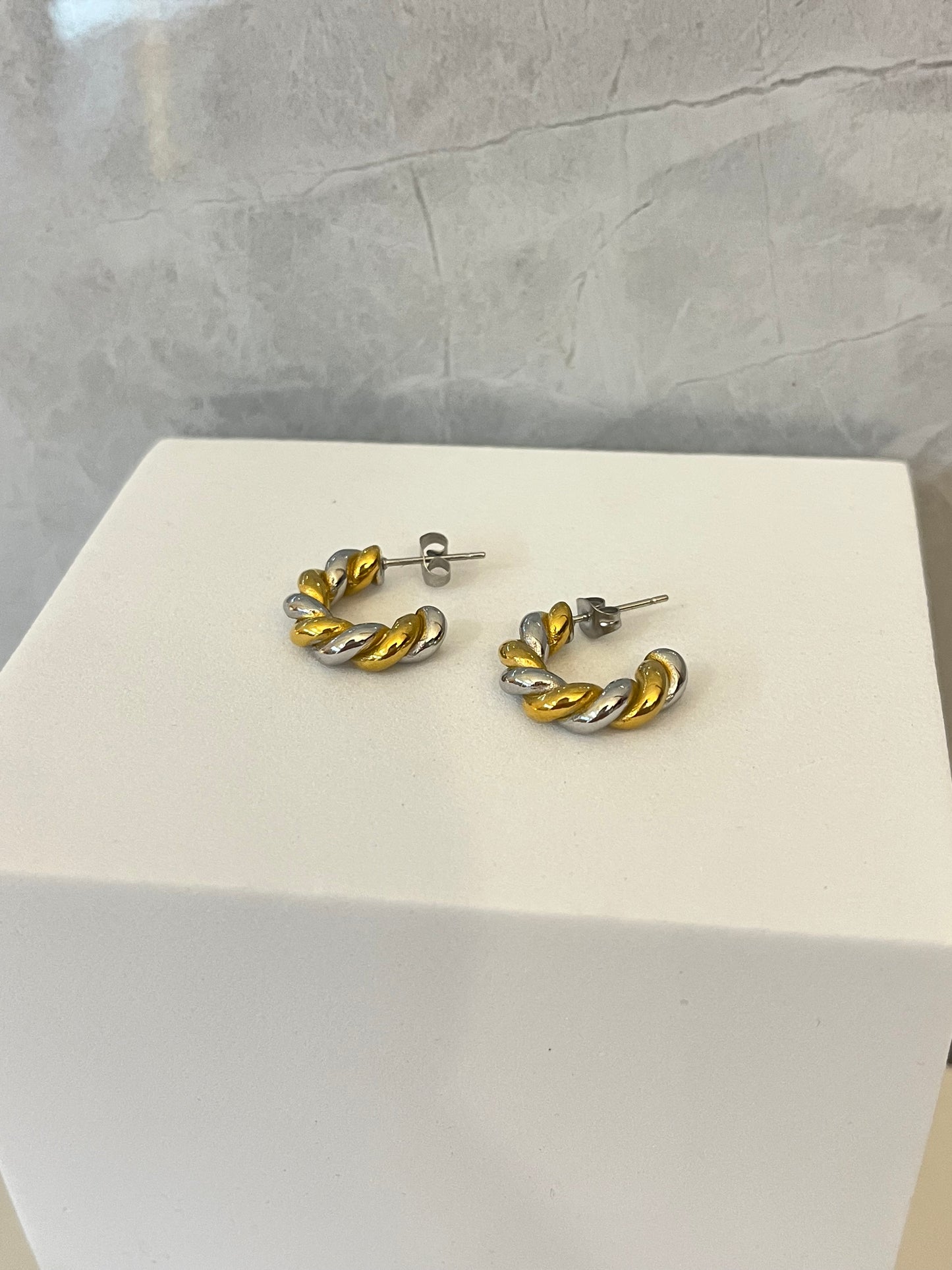 Aretes Tori Bicolor