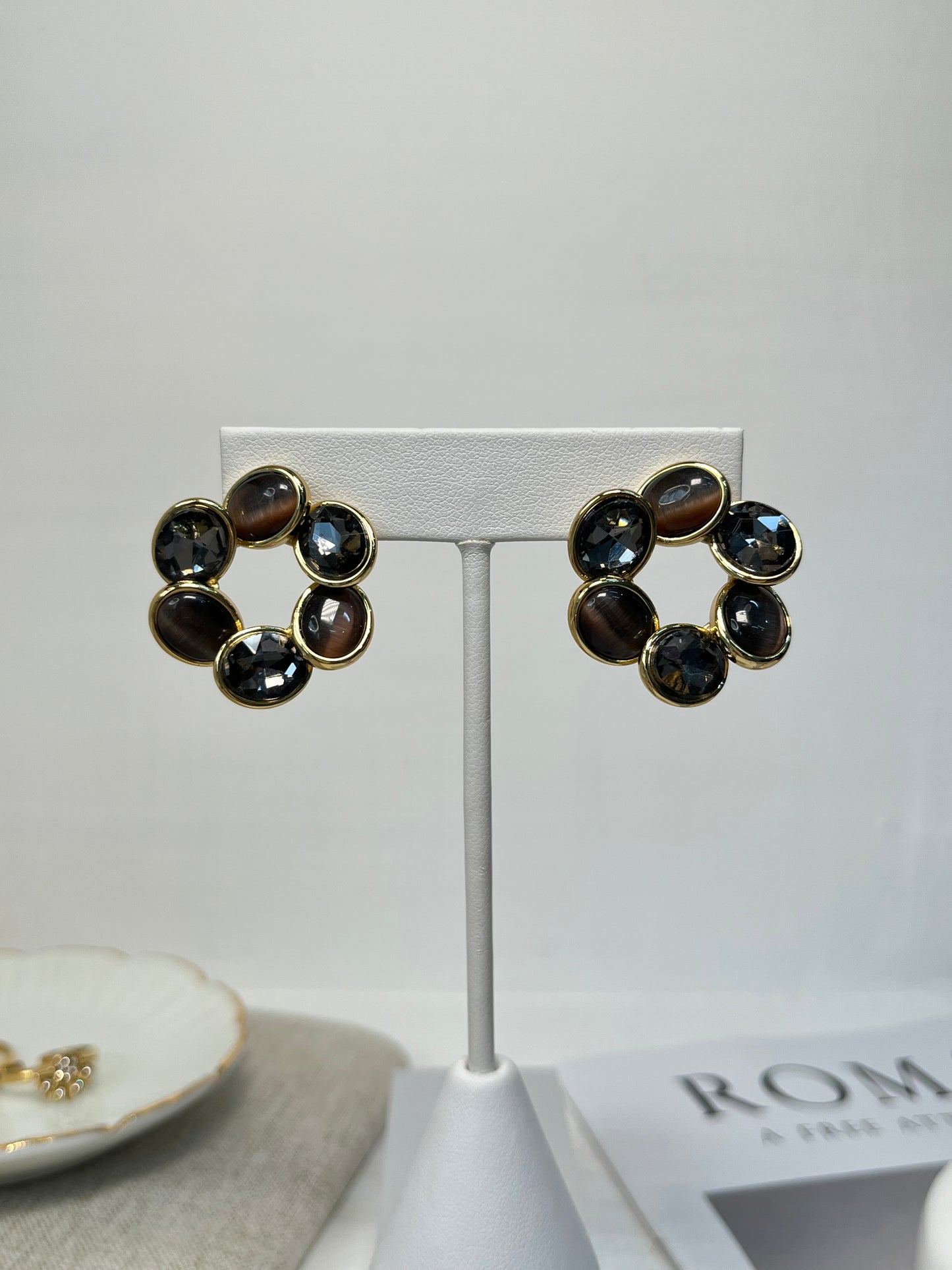 Aretes Donna Brown