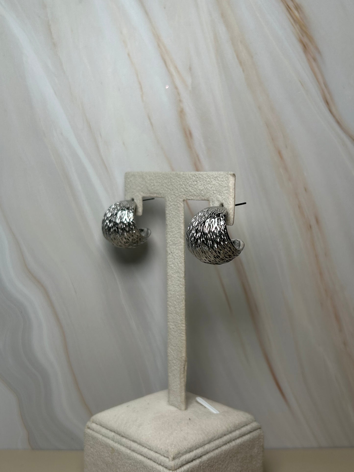 Aretes gota silver