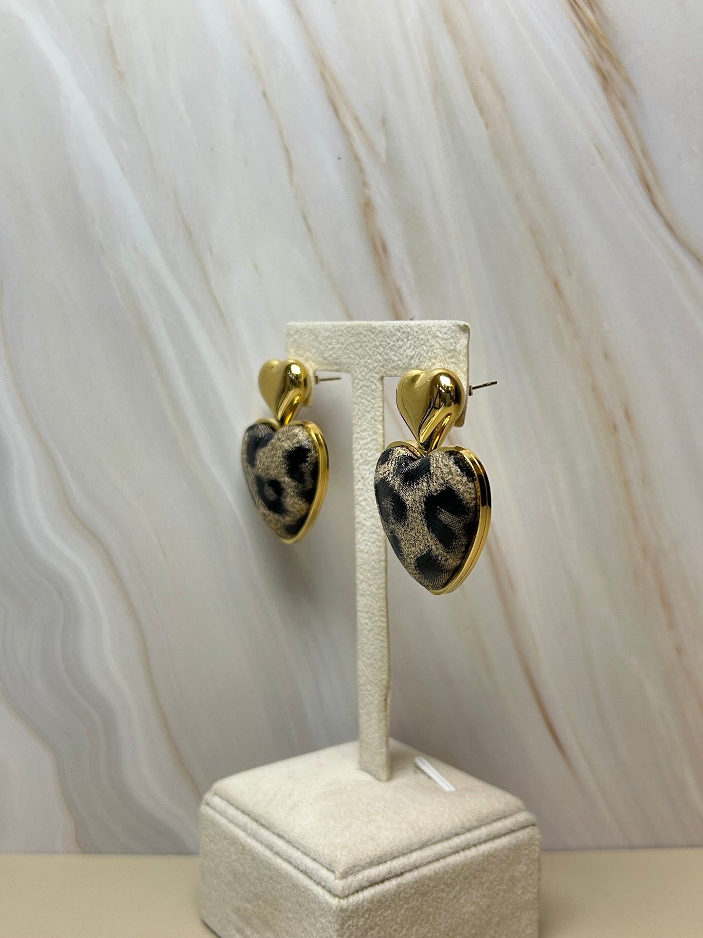 Aretes leopardo