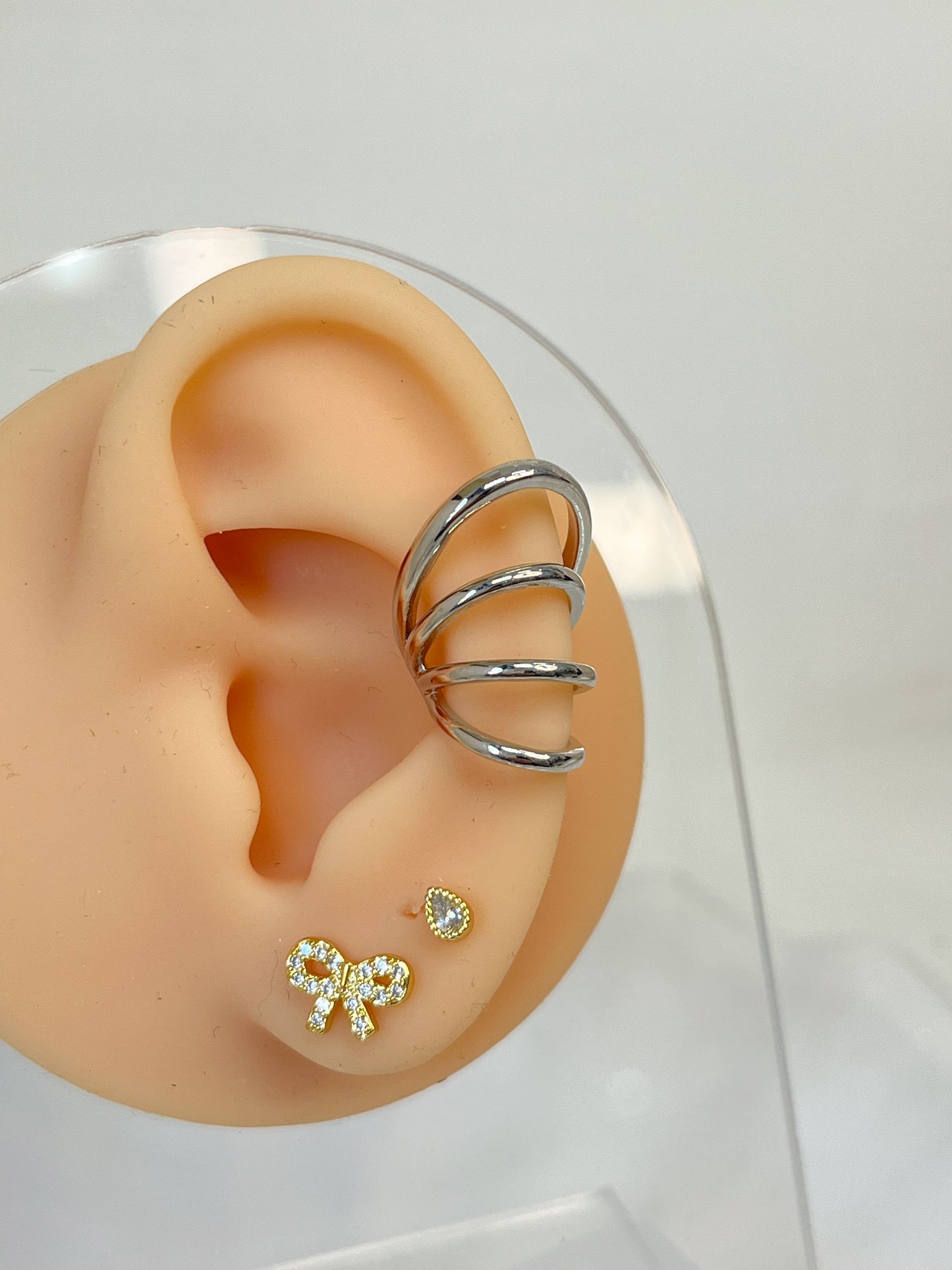 Earcuff Spring Plata