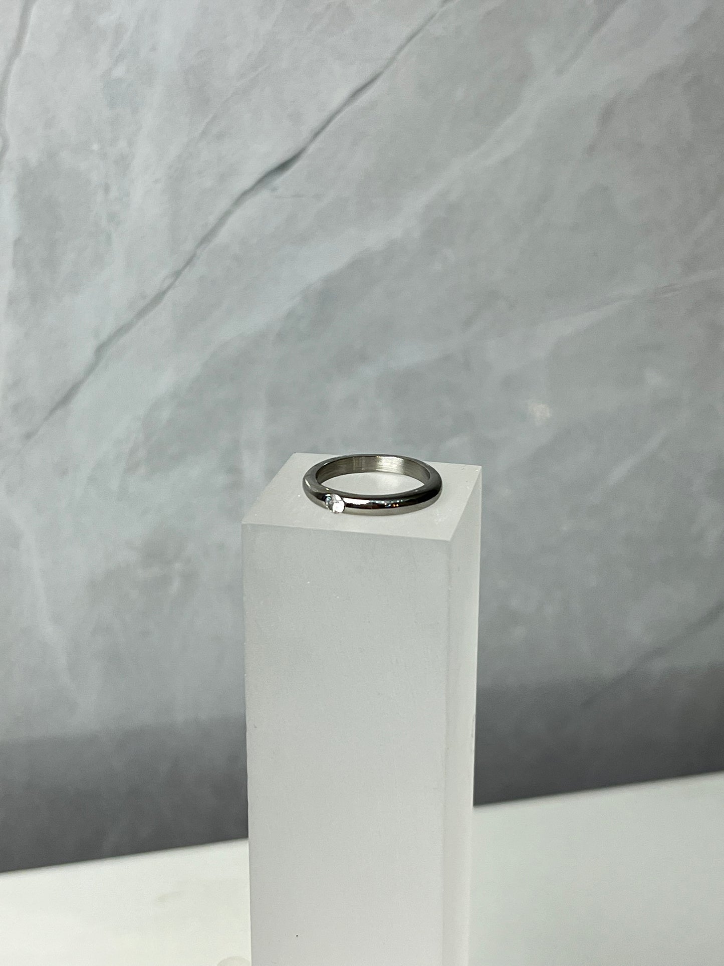 Anillo Diamond Mini plata