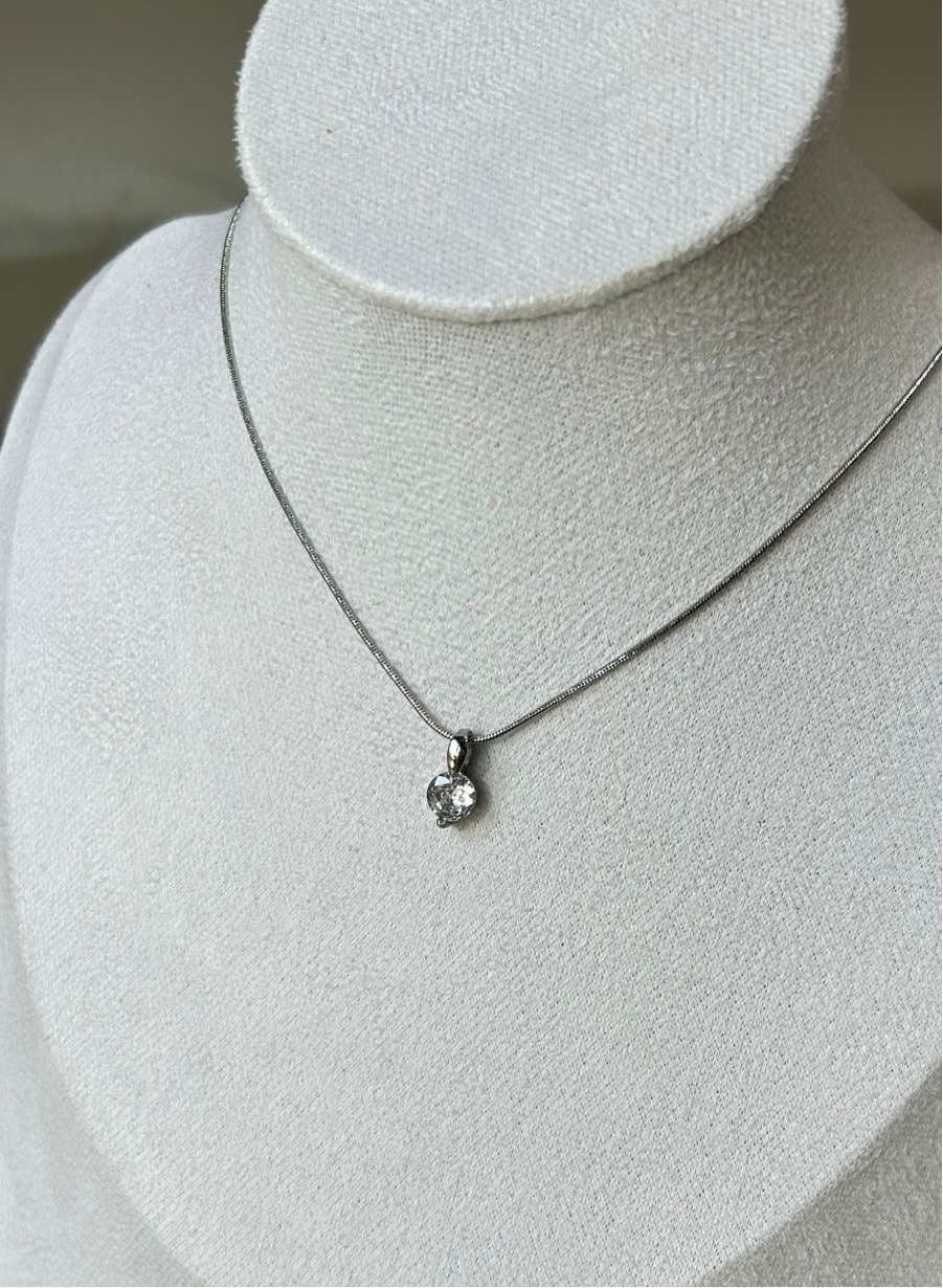 Collar Bella Diamond Plata