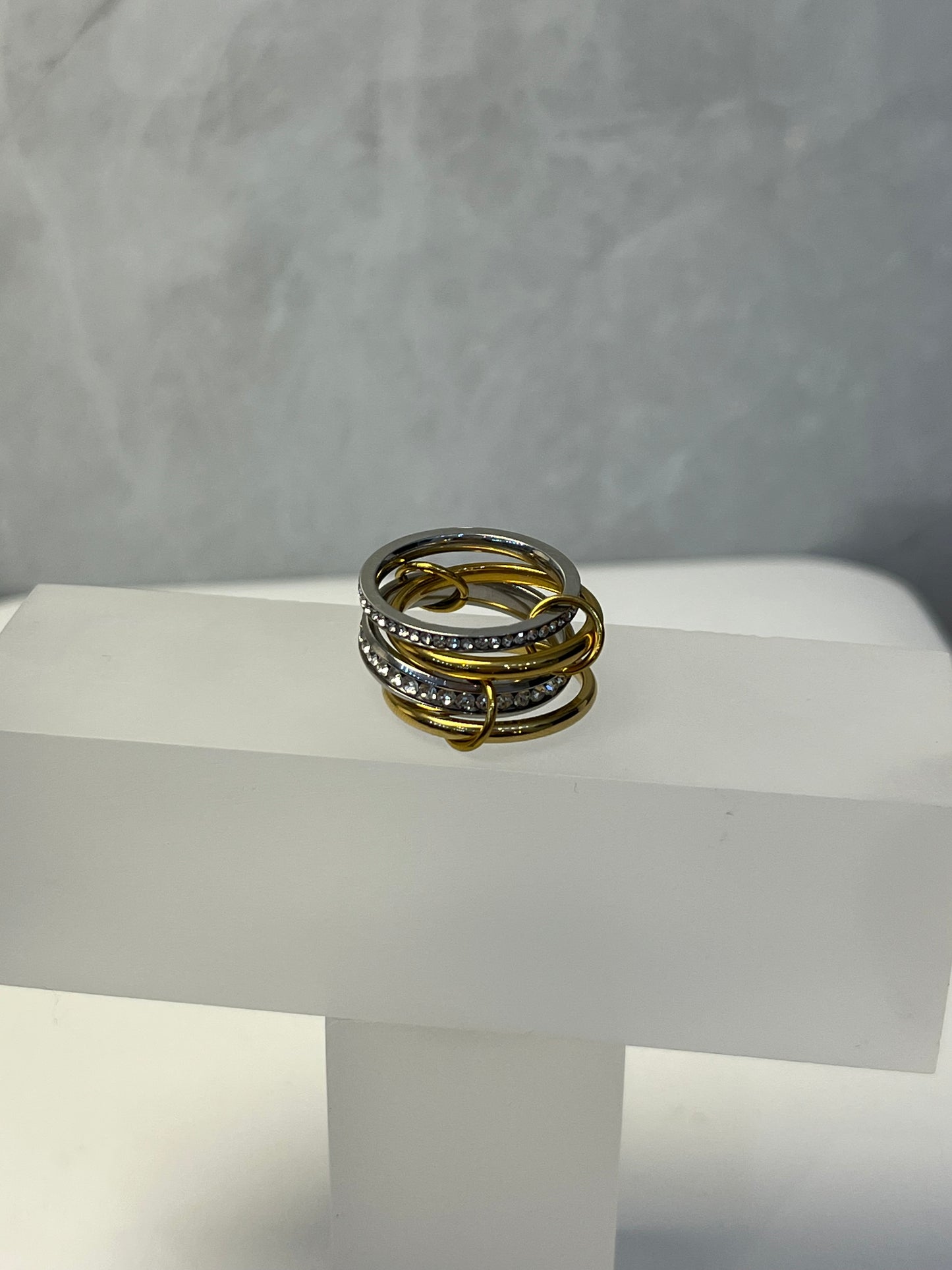 Anillo Fourth Aro Bicolor