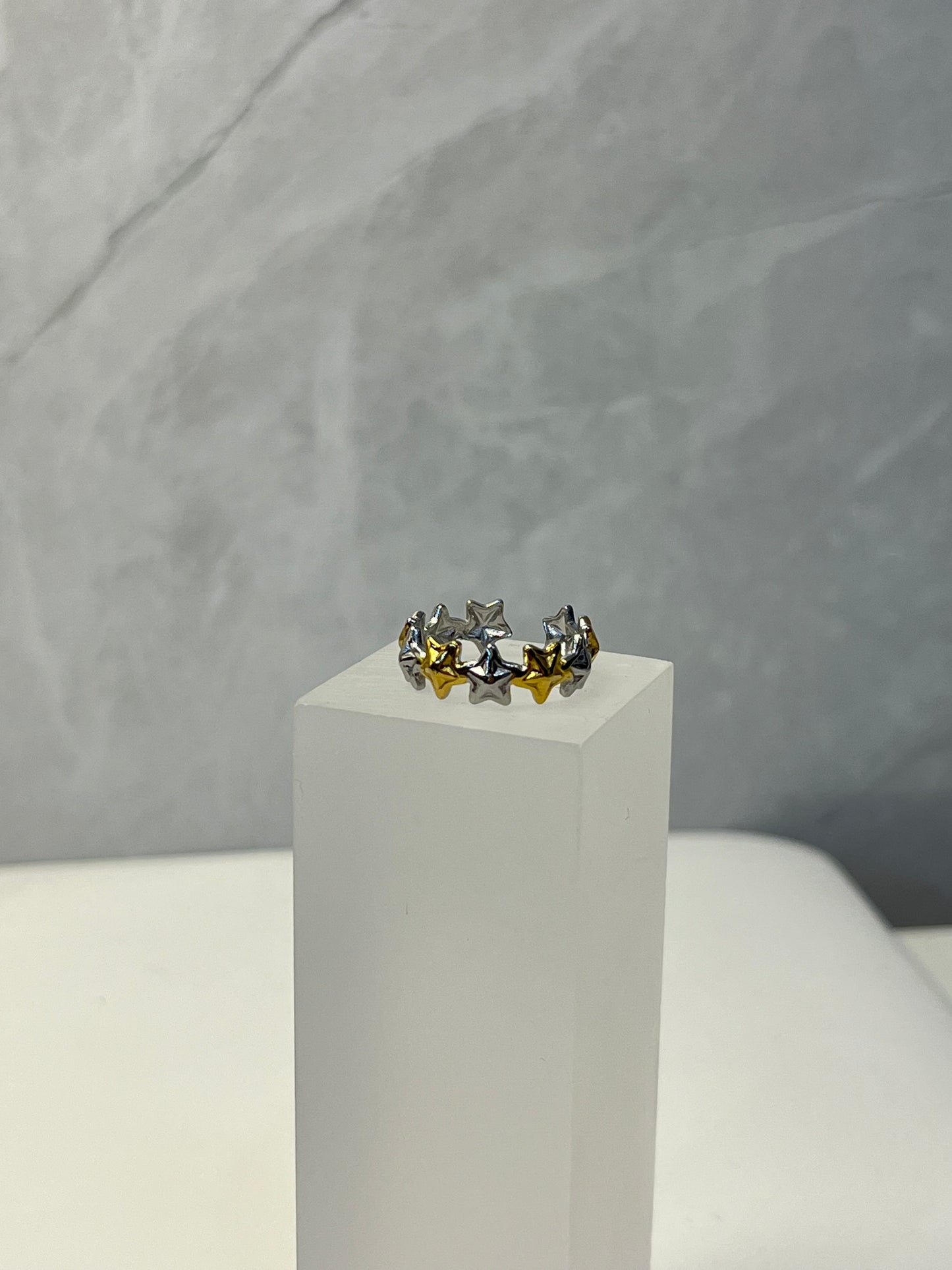 Anillo Stars bicolor