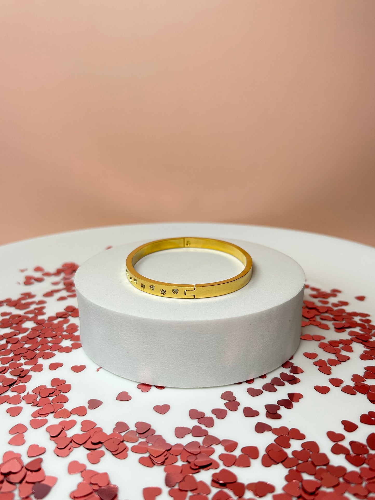 Brazalete corazones mini