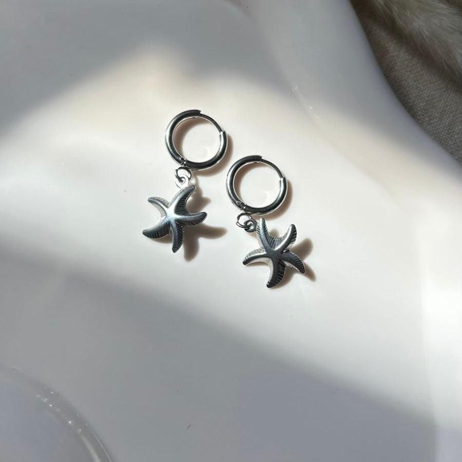 Hoops Starfish Plata