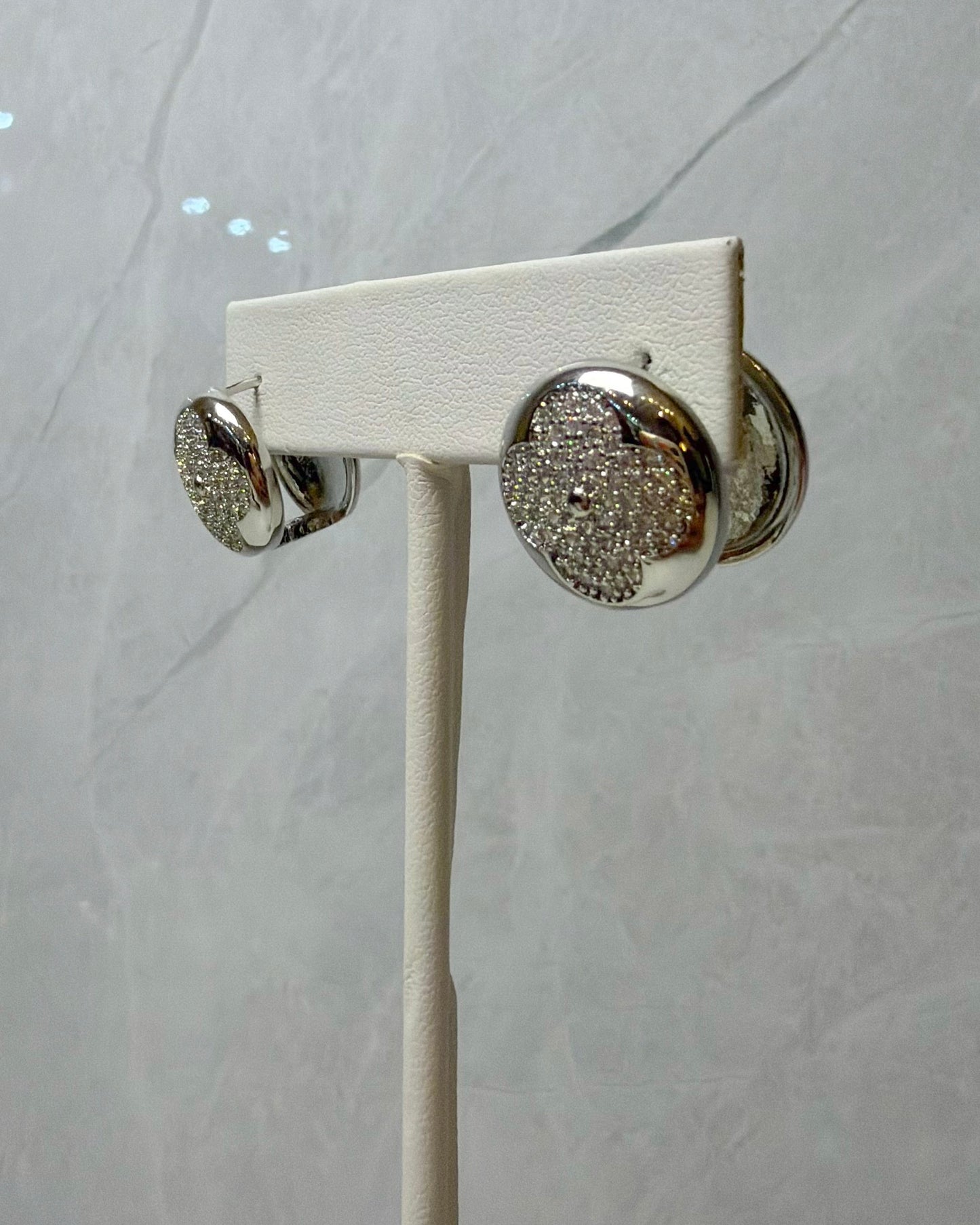 Aretes Crystal silver