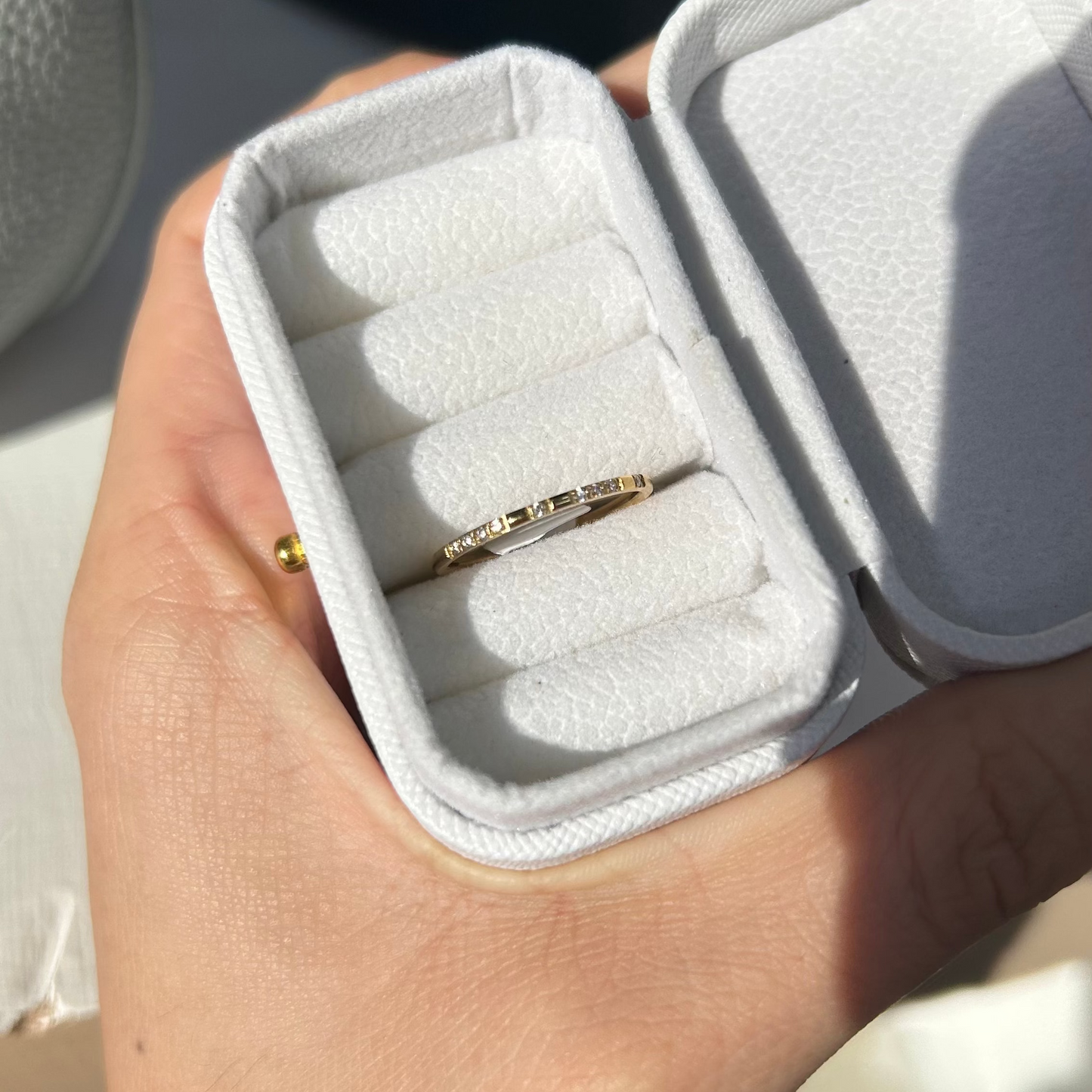 Anillo Crista Dorado