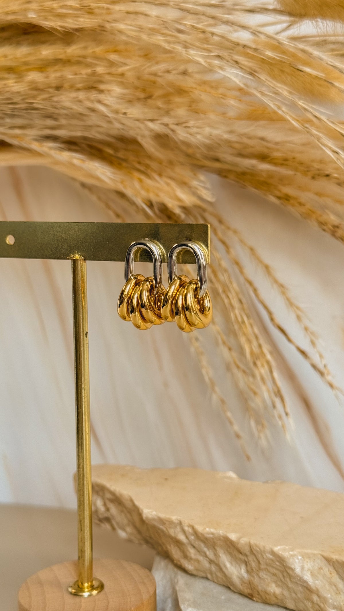 Aretes Bicolor