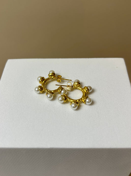 Aretes Elegant pearls