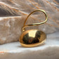 Anillo gota clásica dorado