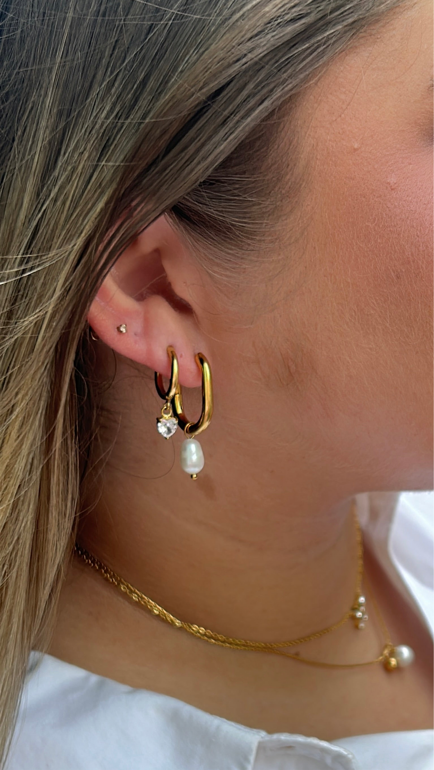 Argollas Alysson Pearl