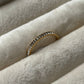 Anillo brillitos dorado