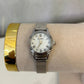 Reloj circular mini plata