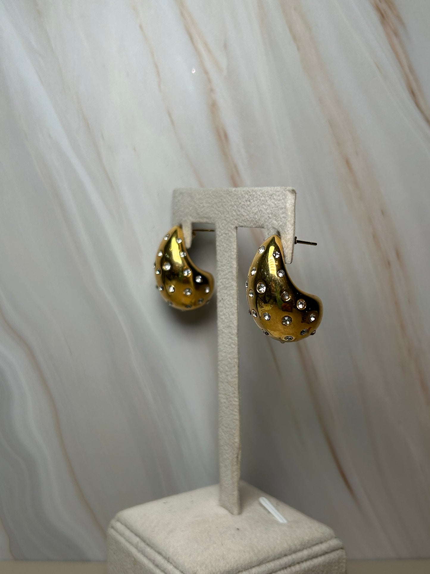 Aretes gota brillito