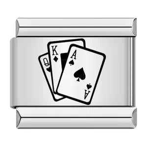 Charm Poker B&W