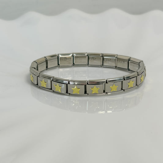 Brazalete Italiano Estrellas