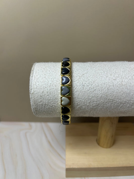 Pulsera pastel negro