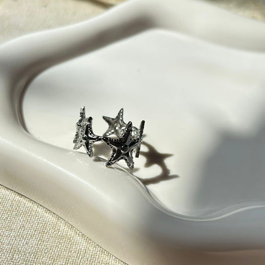 Anillo Starfish Plata