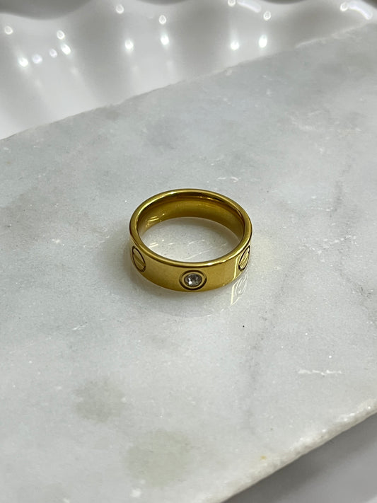 Anillo Cartier clásico