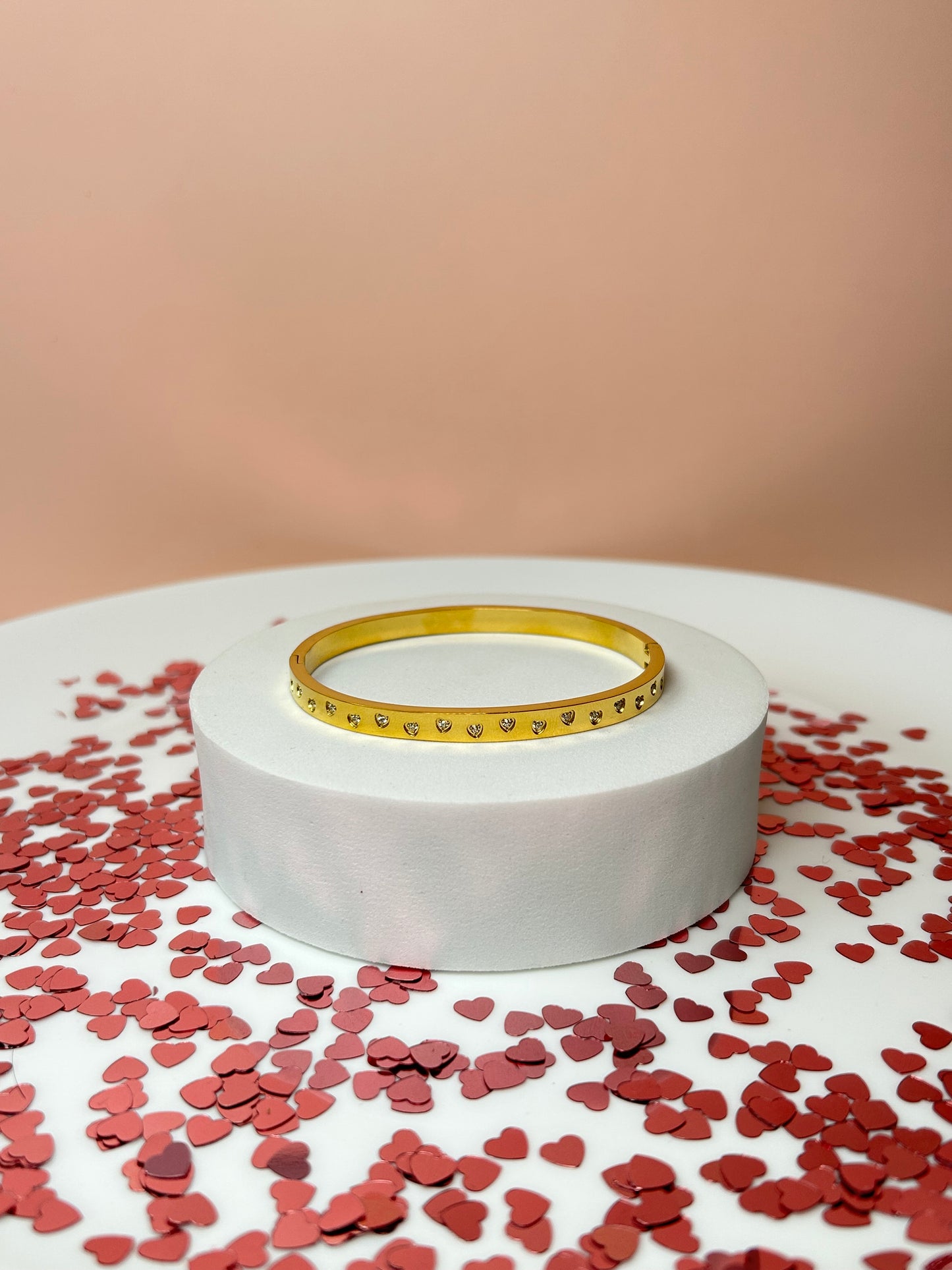 Brazalete corazones mini