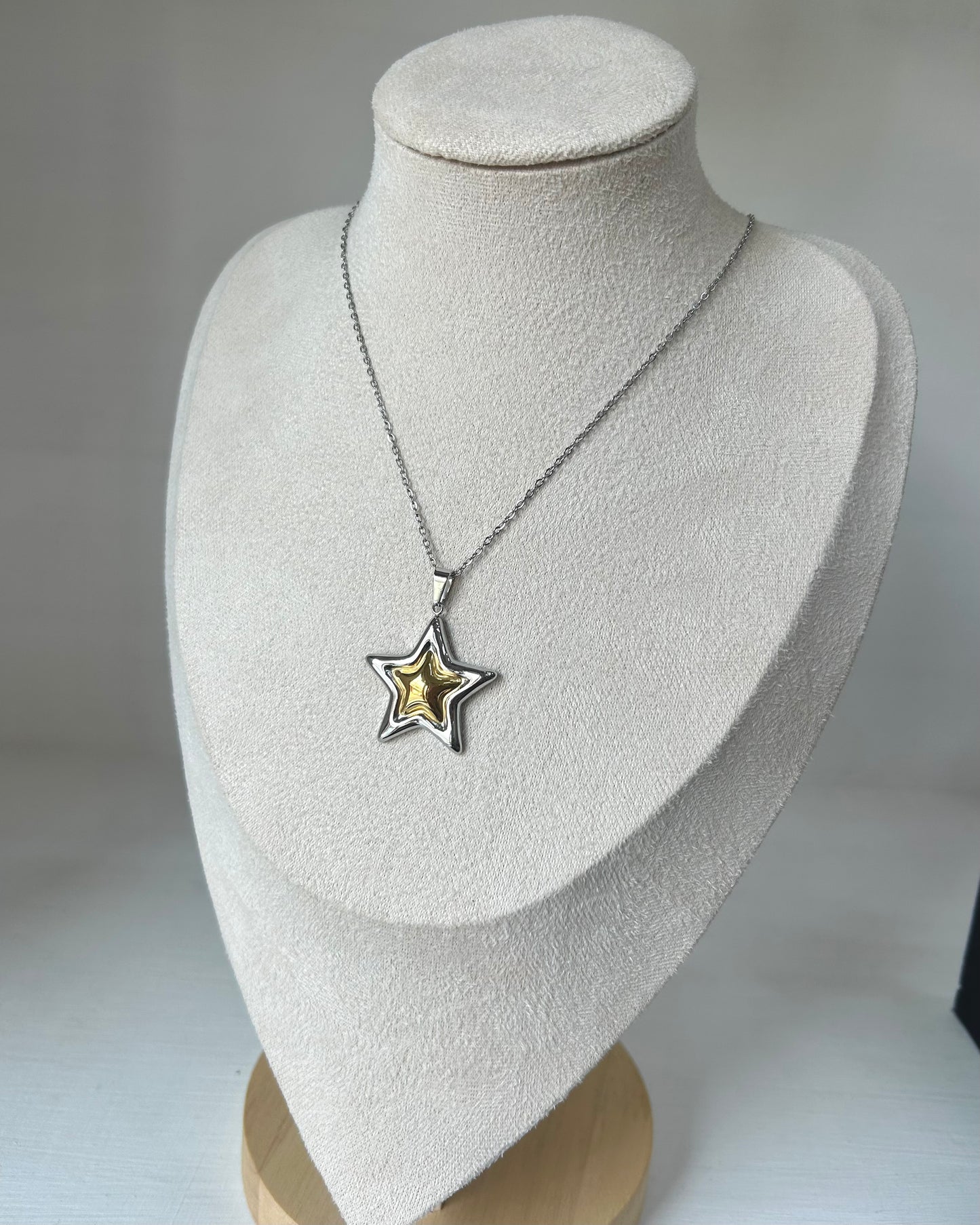 Collar Estrella Bicolor