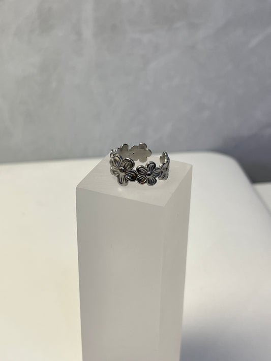 Anillo Flower Silver