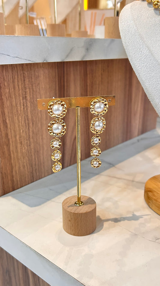Aretes pearly night
