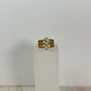 Anillo trío de perlas
