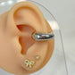 Earcuff Chunky Plata
