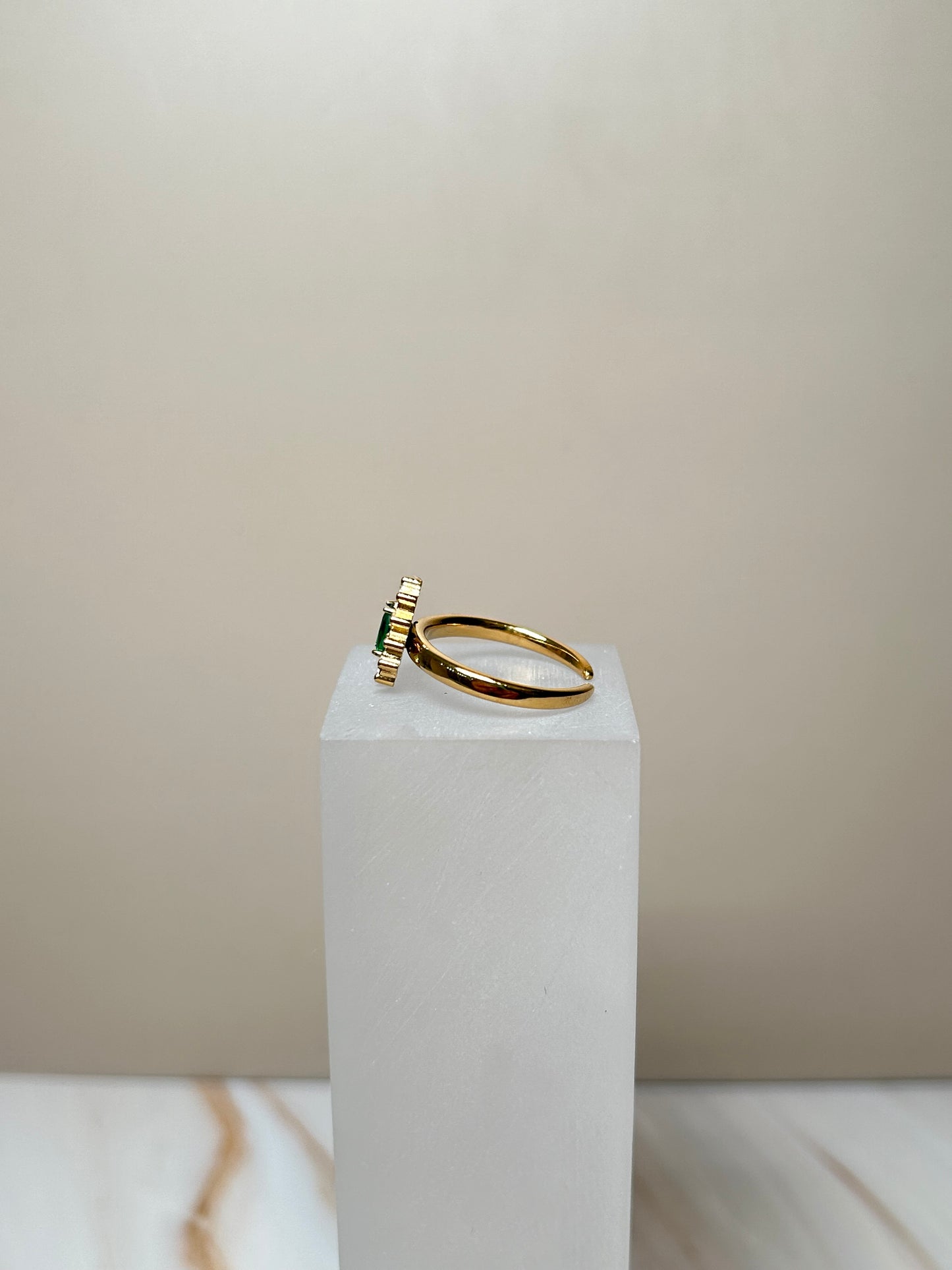 Anillo brillo green opaco