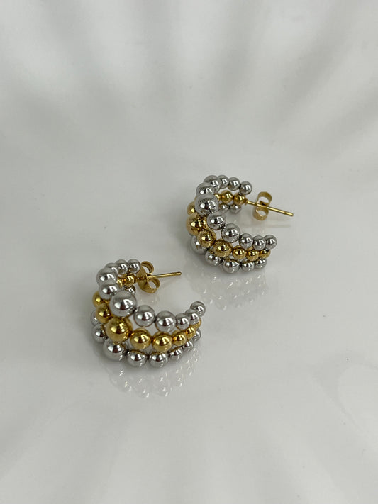 Aretes Bubble Bicolor 2