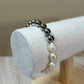 Pulsera Silver pearls