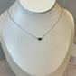 Collar corazon mini plata