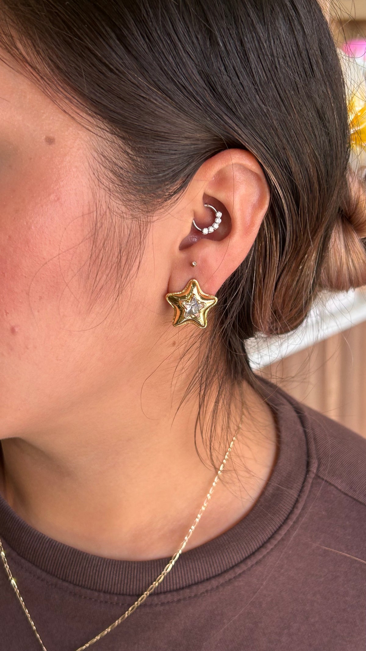 Aretes Estrella Diamond