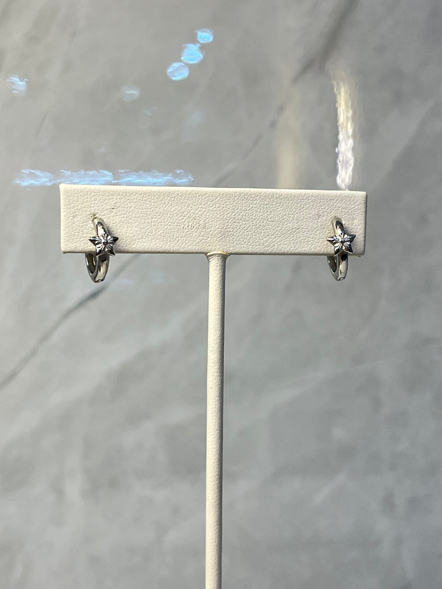 Hoops Tiny Star Plata
