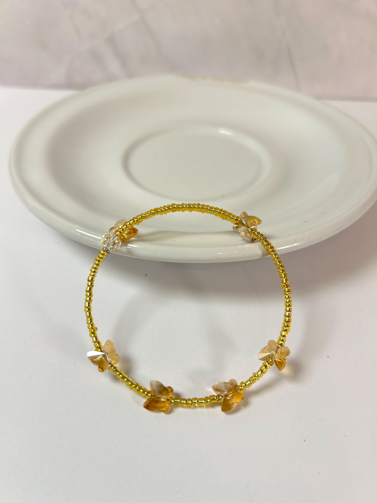 Pulsera stone mariposa