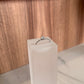 anillo entorchado piedra circular plata