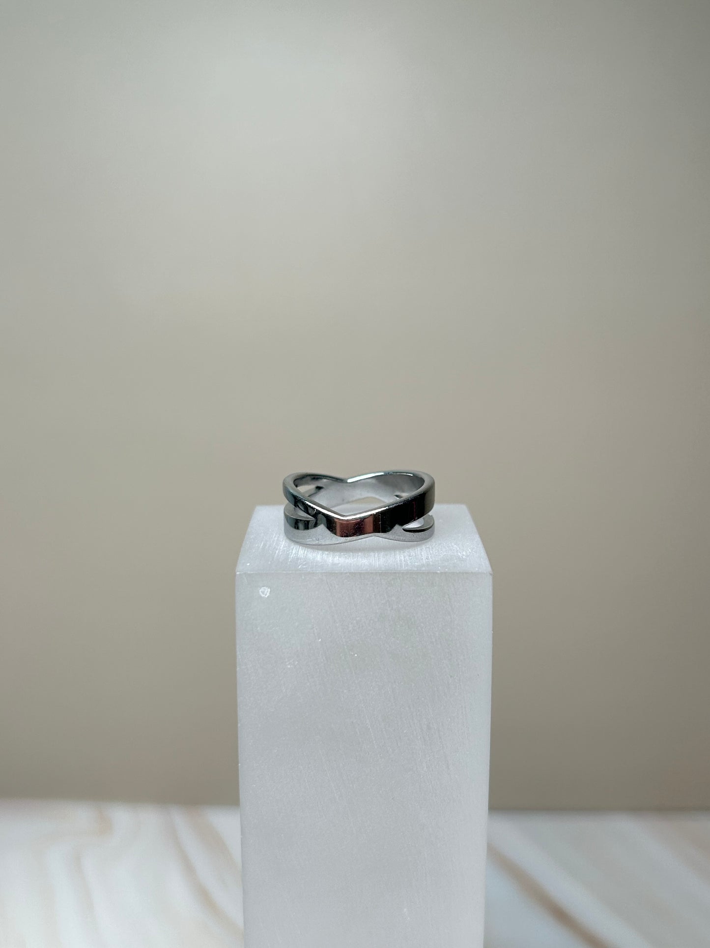 Anillo entrelazado silver