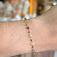 pulsera piedra colores