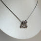 Collar plata con charms minis